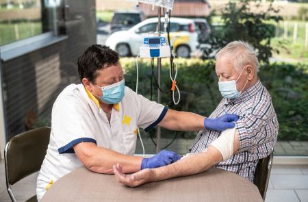 Verhoogde technische zorgen in de thuisverpleging