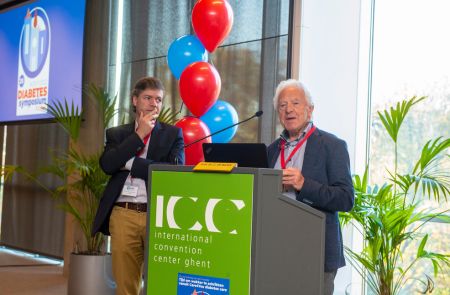 Emeritus professor Raoul Rottiers stopt als moderator van het Diabetessymposium